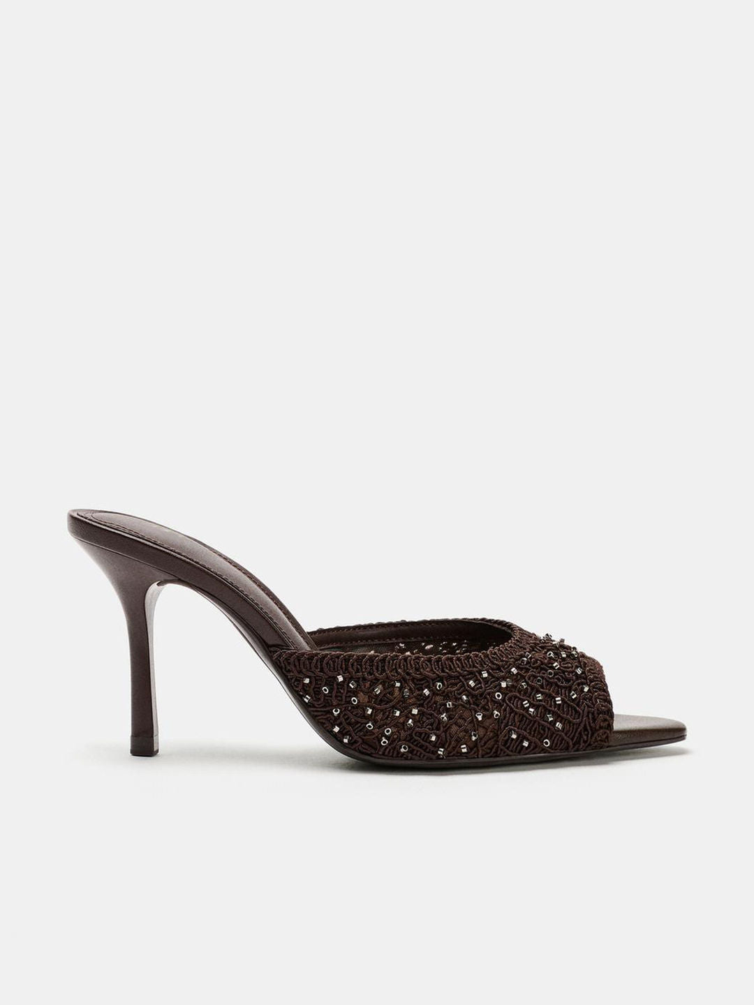 Elegant Peep-Toe Stiletto Heels