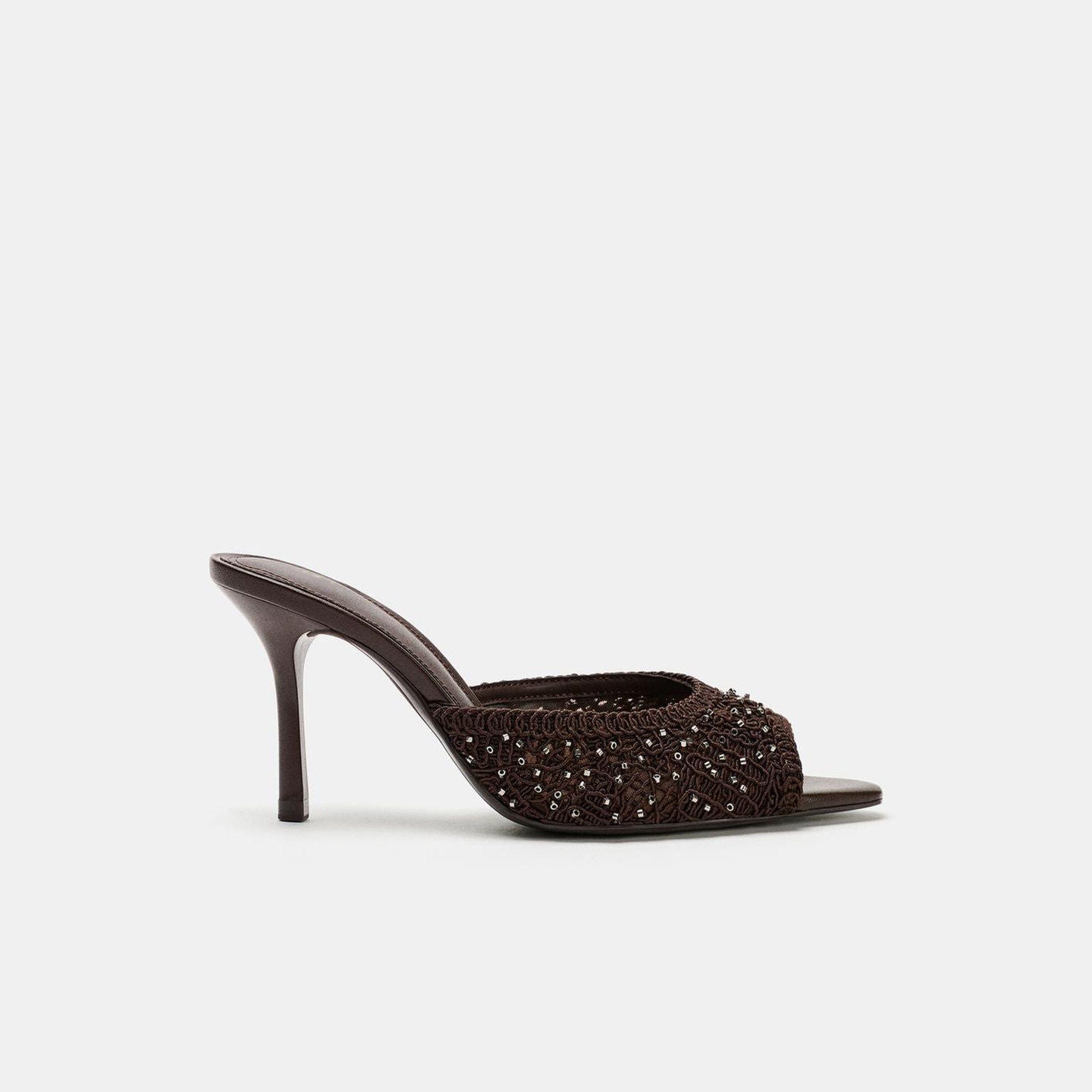 Elegant Peep-Toe Stiletto Heels