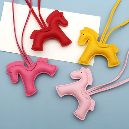 Elegant Pony Bag Car Pendant