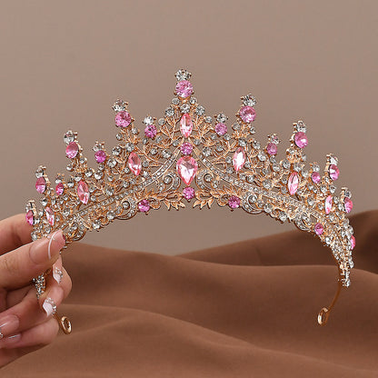 Elegant Rhinestone Bridal Crown Tiara
