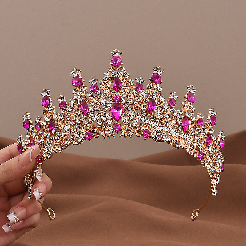 Elegant Rhinestone Bridal Crown Tiara