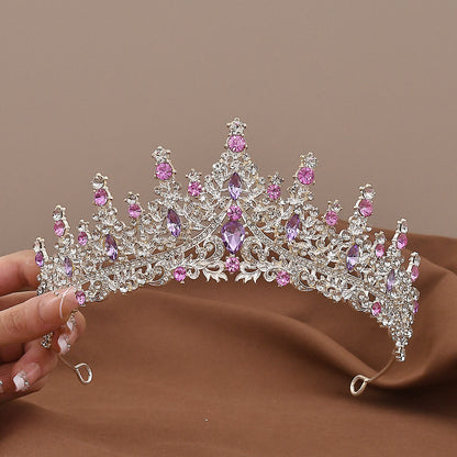 Elegant Rhinestone Bridal Crown Tiara