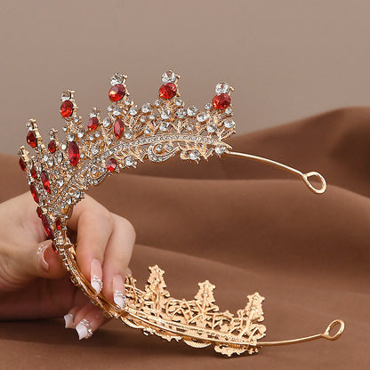 Elegant Rhinestone Bridal Crown Tiara