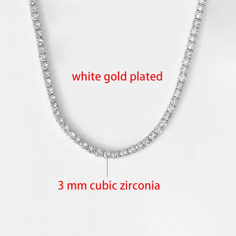 Elegant Rhinestone Wedding Necklace for Women
