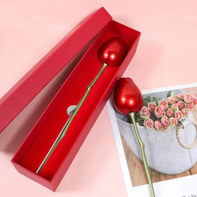 Elegant Rose Jewelry Gift Box