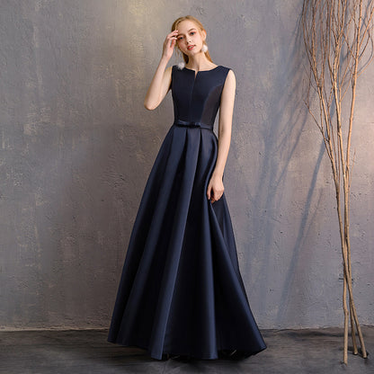 Elegant Satin Bridesmaid Dress