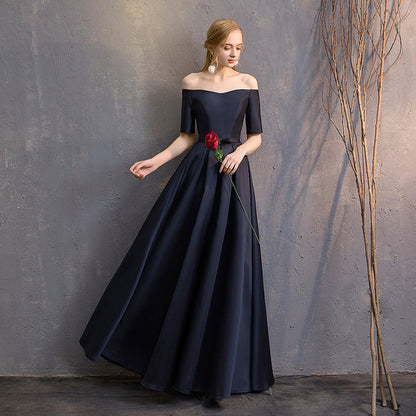Elegant Satin Bridesmaid Dress