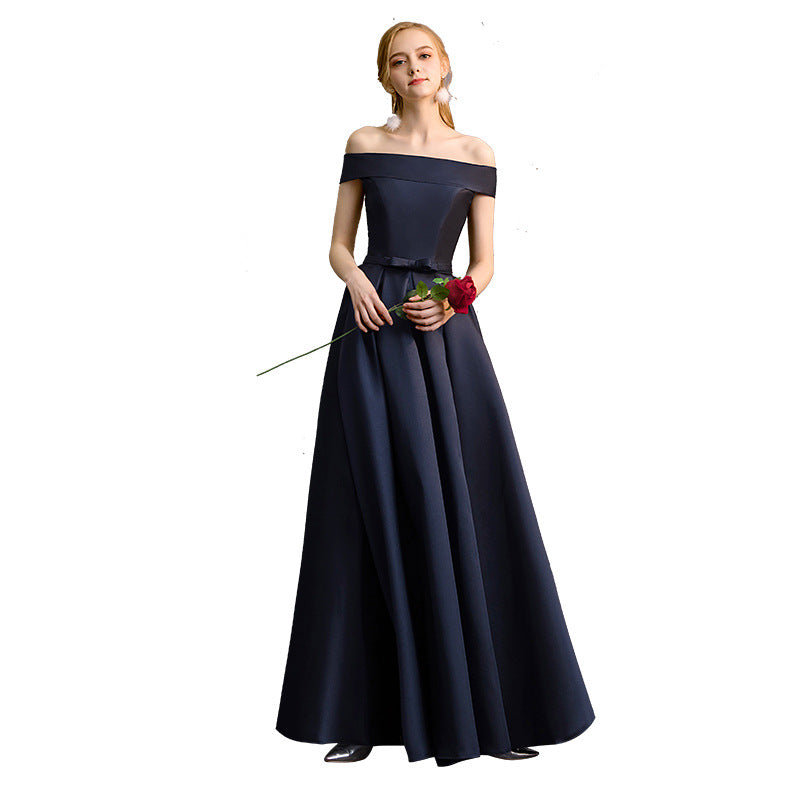Elegant Satin Bridesmaid Dress