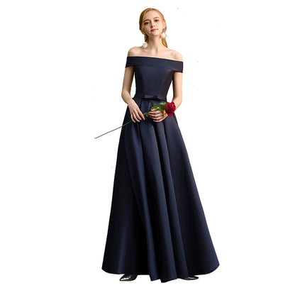 Elegant Satin Bridesmaid Dress