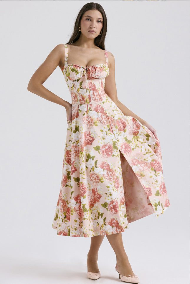 Elegant Sleeveless A-Line Dress