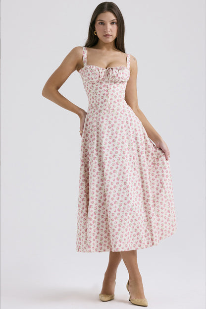 Elegant Sleeveless A-Line Dress