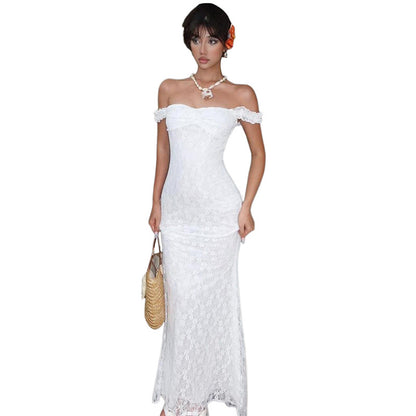 Elegant Sleeveless High Waist Long Dress