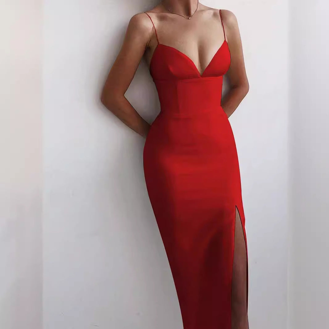 Elegant Sleeveless Long Dress for Women