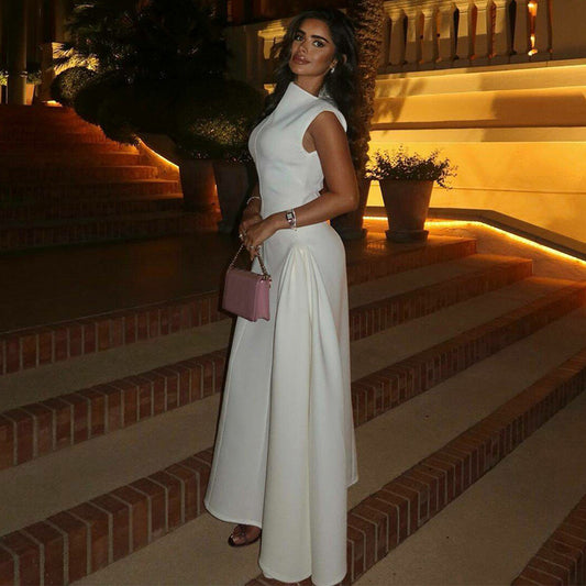 Elegant Sleeveless Long Dress
