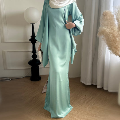Elegant Solid Color Two-Piece