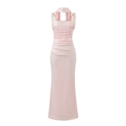 Elegant Spaghetti Strap Slip Dress
