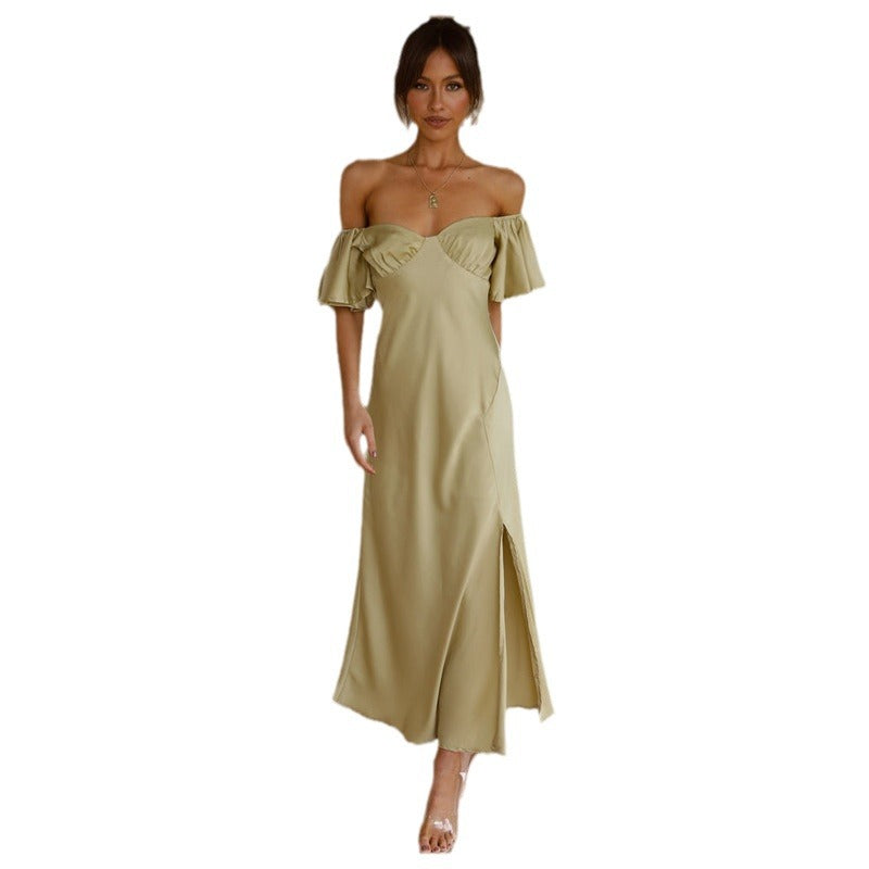 Elegant split dress