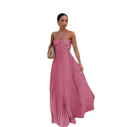 Elegant Strapless A-Line Dress