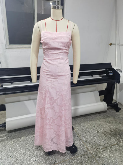 Elegant Strappy Sleeveless Dress