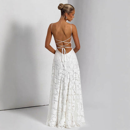 Elegant Strappy Sleeveless Dress