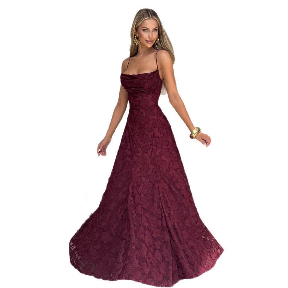 Elegant Strappy Sleeveless Dress