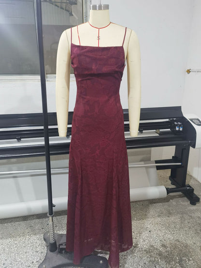 Elegant Strappy Sleeveless Dress