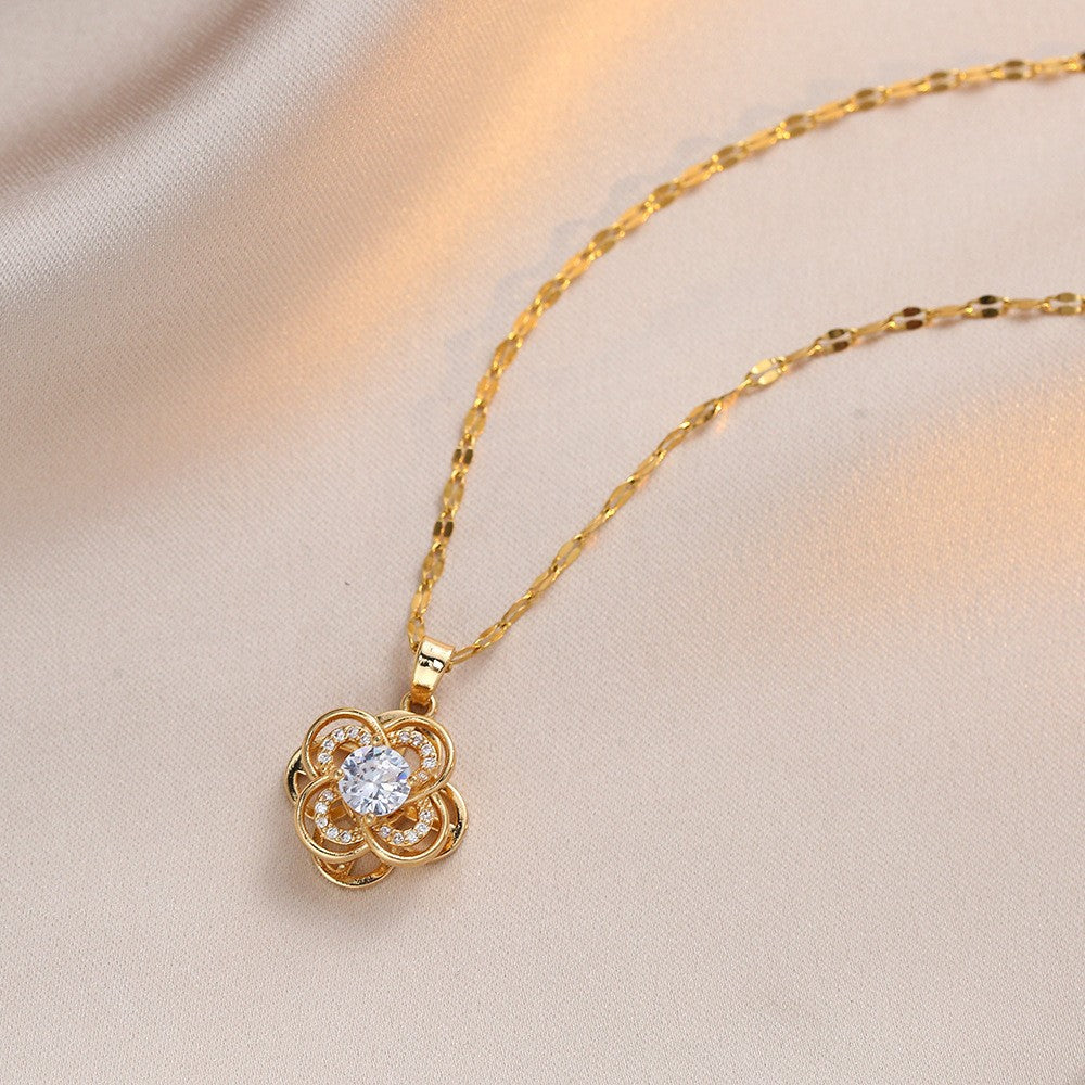 Elegant Titanium Steel Necklace