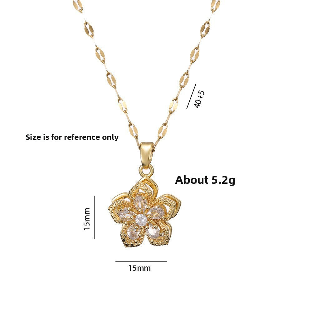 Elegant Titanium Steel Necklace