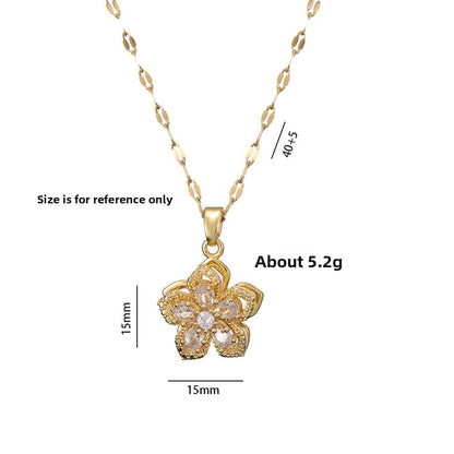 Elegant Titanium Steel Necklace
