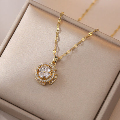 Elegant Titanium Steel Necklace