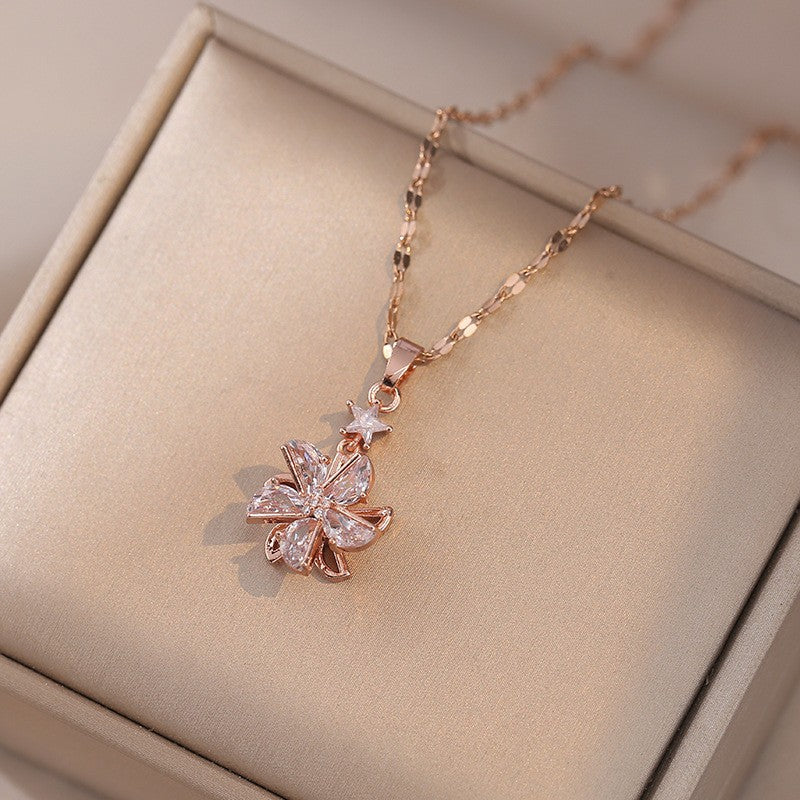 Elegant Titanium Steel Necklace