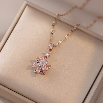 Elegant Titanium Steel Necklace
