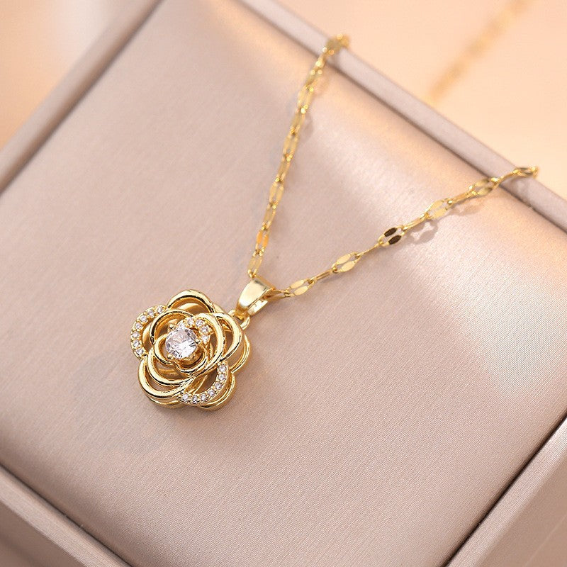 Elegant Titanium Steel Necklace