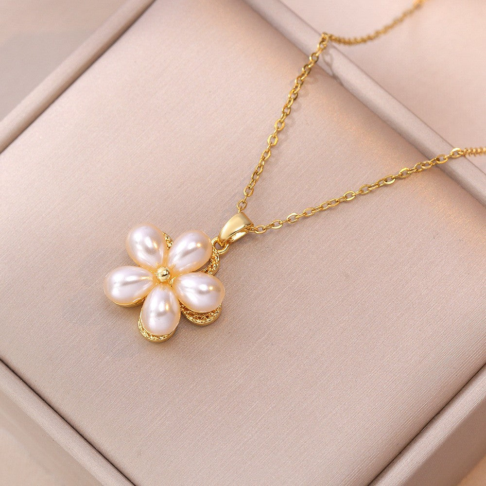 Elegant Titanium Steel Necklace