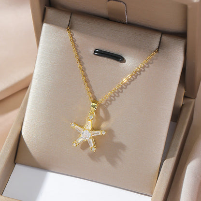 Elegant Titanium Steel Necklace