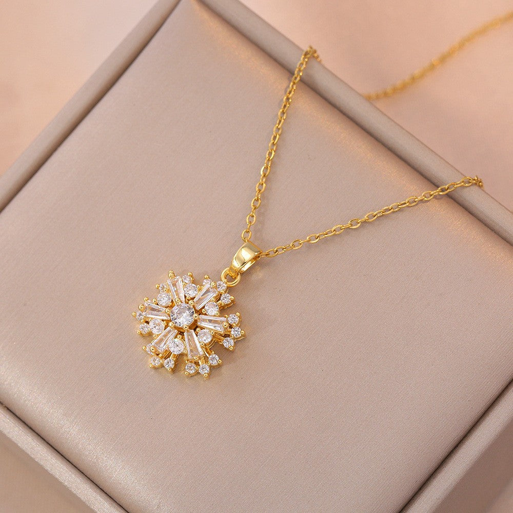 Elegant Titanium Steel Necklace