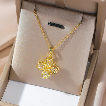 Elegant Titanium Steel Necklace
