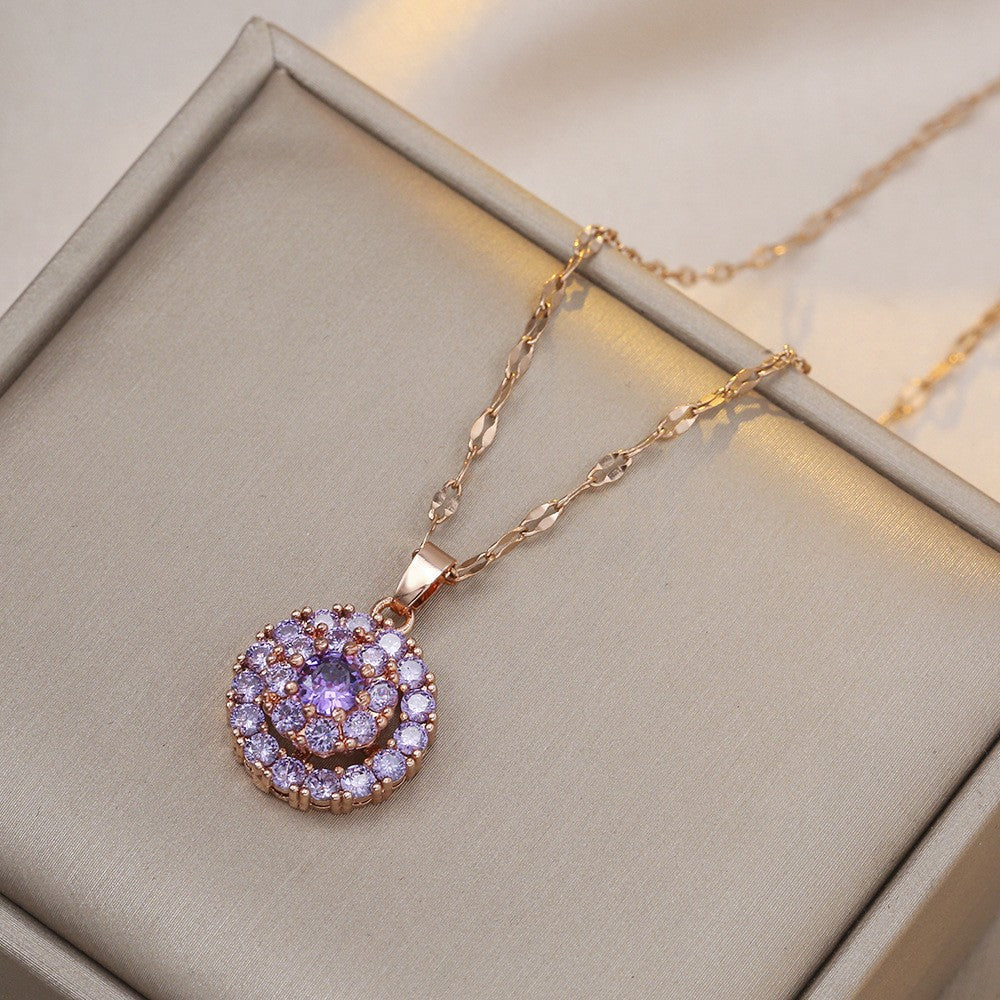 Elegant Titanium Steel Necklace