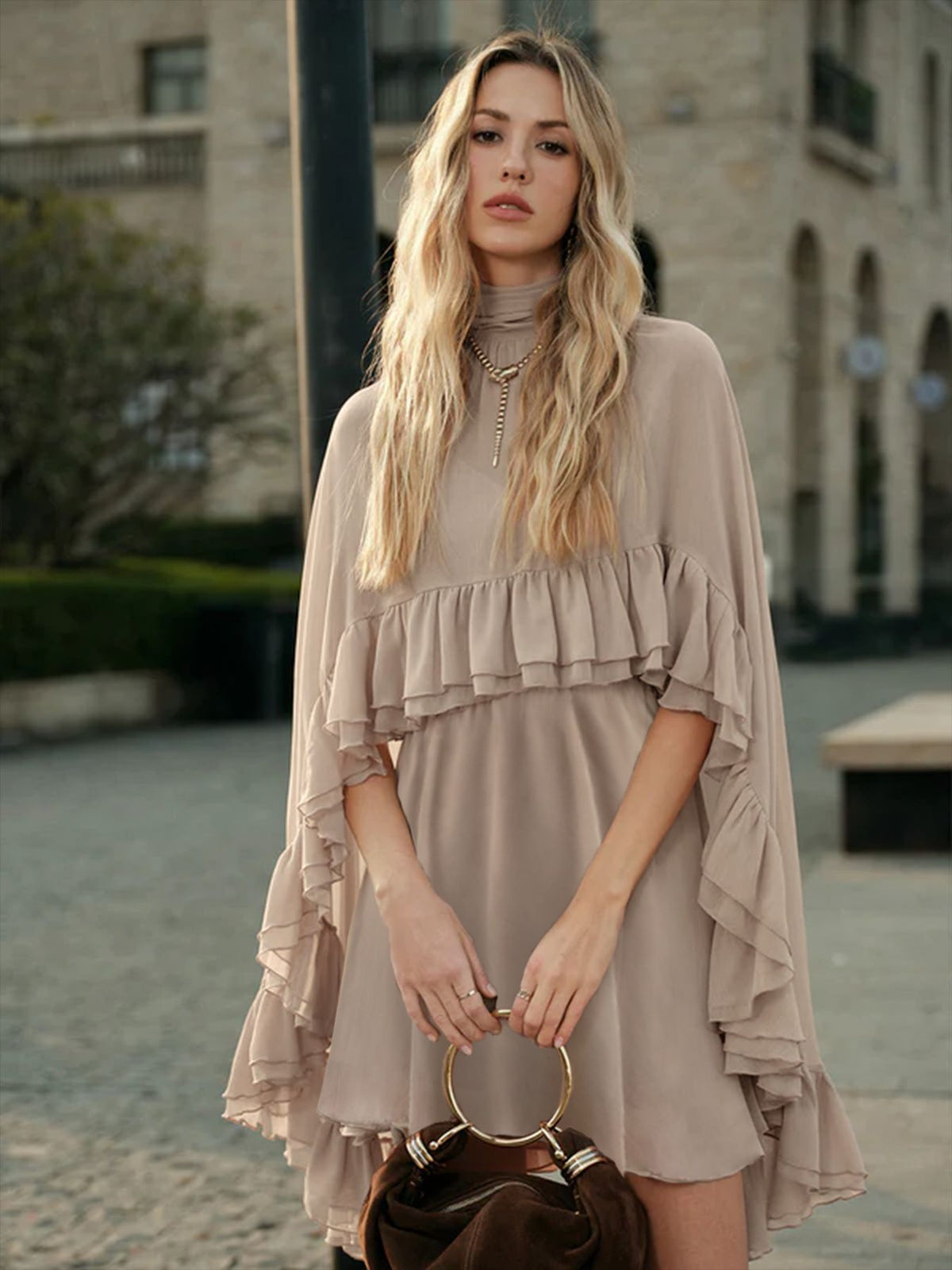 Elegant Two-Piece Dress Set