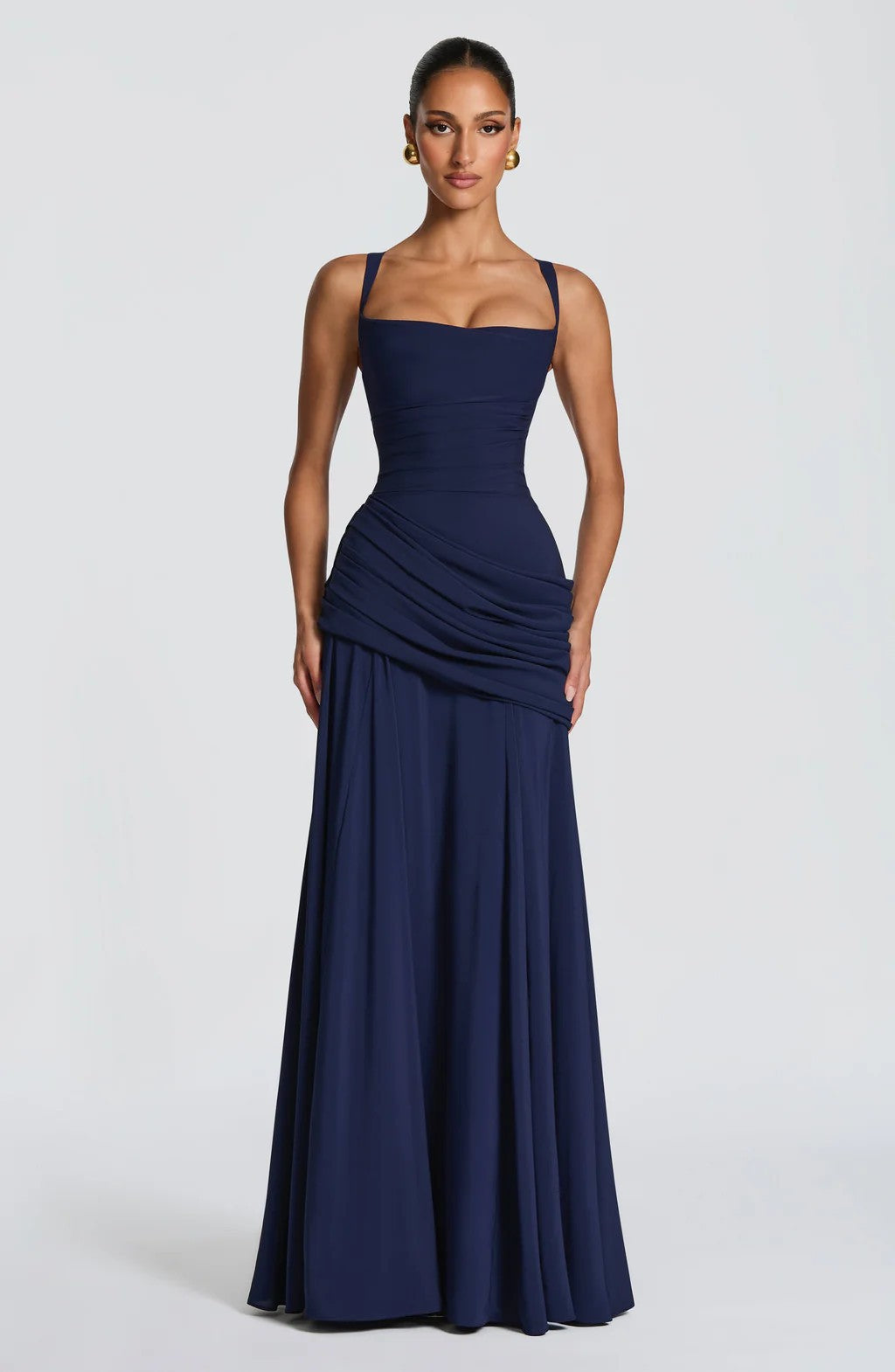 Elegant V-Neck Bodycon Dress
