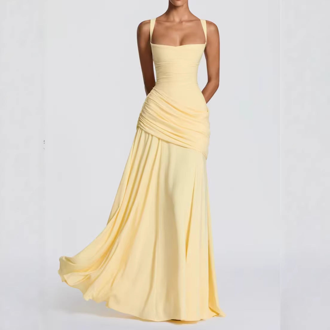Elegant V-Neck Bodycon Dress