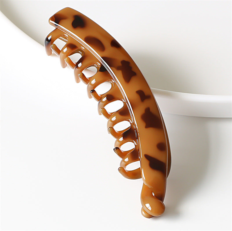 Elegant Vertical Banana Hair Clip