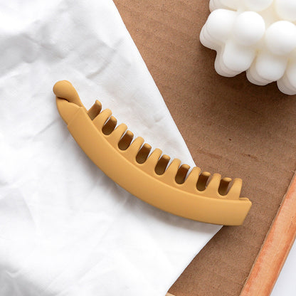 Elegant Vertical Banana Hair Clip