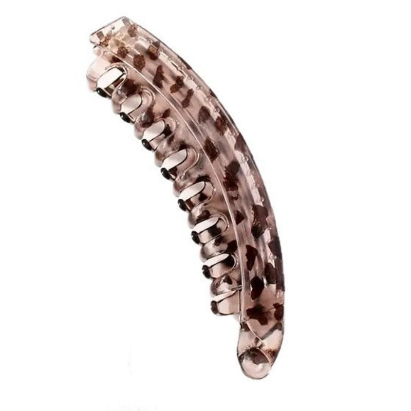 Elegant Vertical Banana Hair Clip
