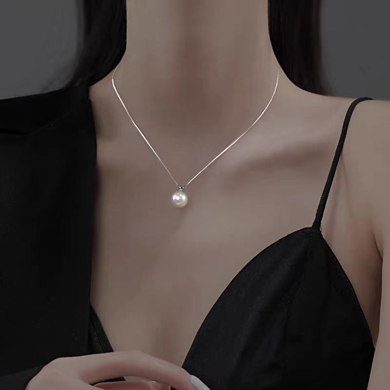Elegant Water Drop Copper Necklace