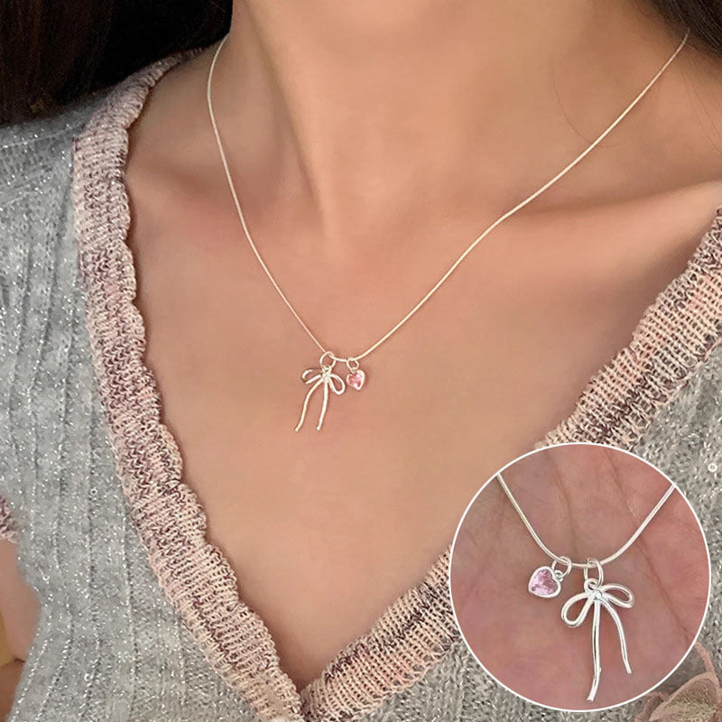 Elegant Water Drop Copper Necklace
