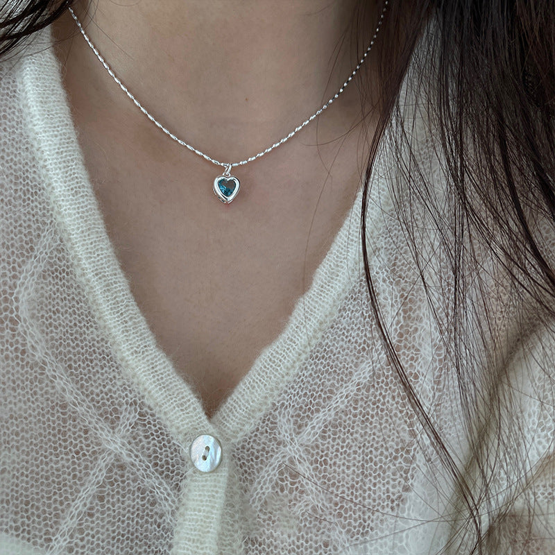 Elegant Water Drop Copper Necklace