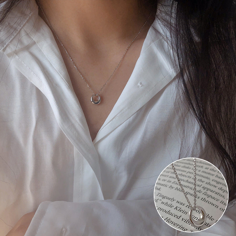 Elegant Water Drop Copper Necklace