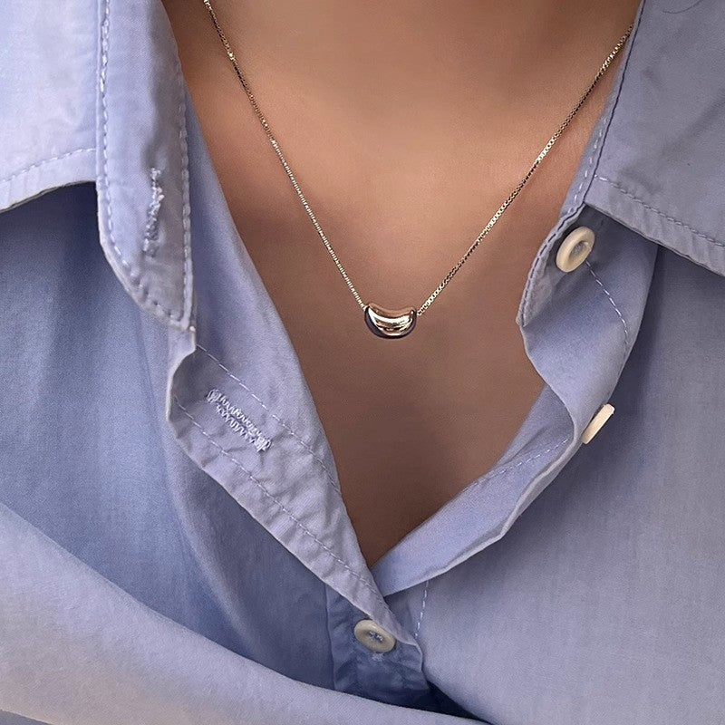 Elegant Water Drop Copper Necklace