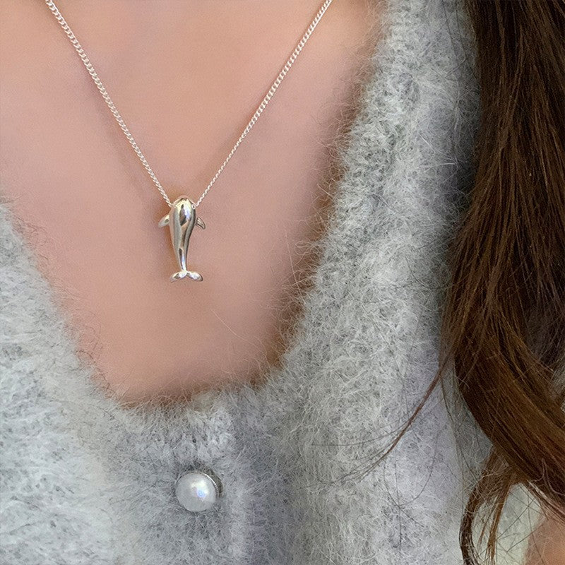 Elegant Water Drop Copper Necklace